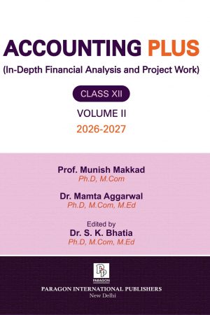 Accounting Plus Volume-II Class XII 2026-2027