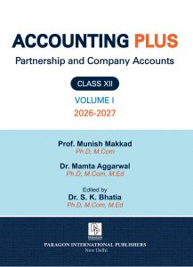 Accounting Plus Volume-I Class XII 2026-2027