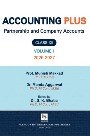 Accounting Plus Volume-I Class XII 2026-2027