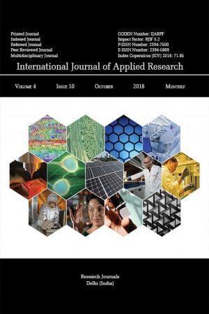 International Journal of Applied Research