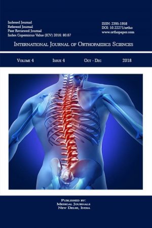 International Journal of Orthopaedics Sciences