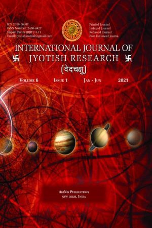 International Journal of Jyotish Research