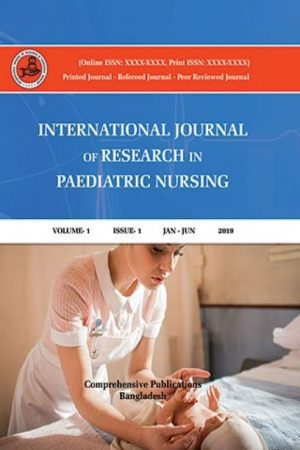 International Journal of Research In Paediatric Nursing