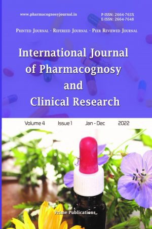 International Journal of Pharmacognosy and Clinical Research