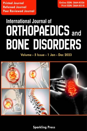 International Journal of Orthopaedics and Bone Disorders