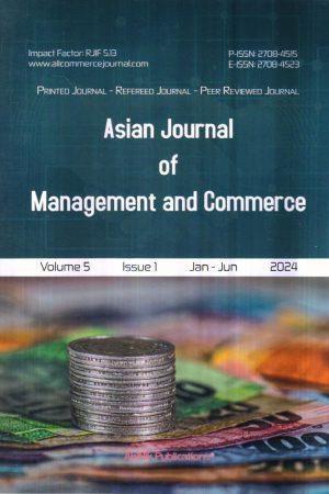 Asian Journal of Management and Commerce