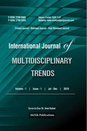 International Journal of Multidisciplinary Trends