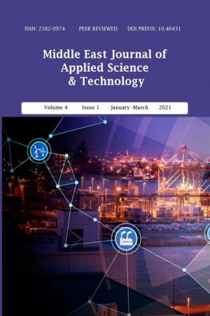 Middle East Journal Of Applied Science & Technology