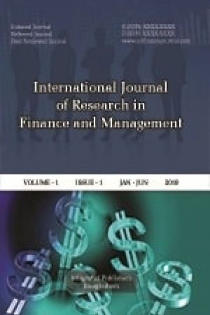 International Journal of Research in Finance and Management