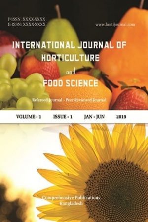International Journal of Horticulture and Food Science