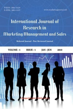 International Journal of Research in Marketing Management and Sales