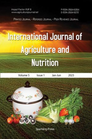 International Journal of Agriculture and Nutrition